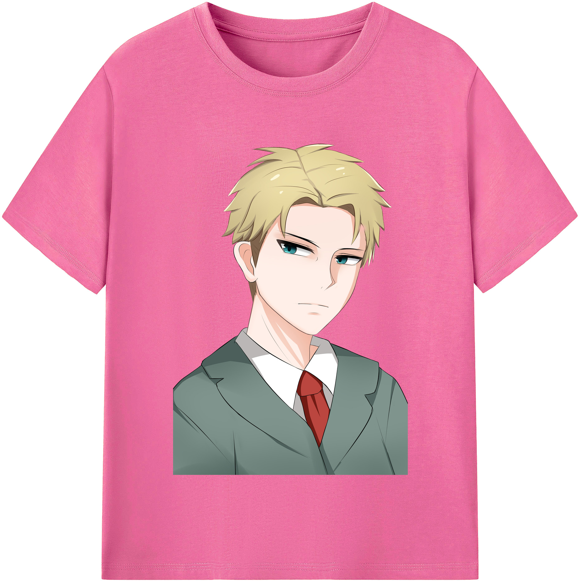 （画像用） SPY×FAMILY间谍家家酒 レディースカジュアルプリントTシャツ（綿100％）